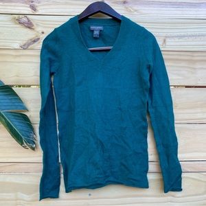 Banana Republic 100% Angora V Neck Sweater